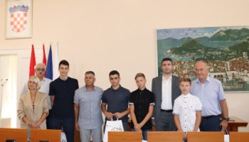 Juniori BS DNŽ kod gradonačelnika Dubrovnika i župana D-N županije