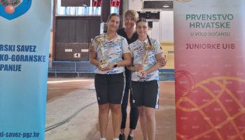 Paula Janić i Sara Šokić juniorske prvakinje Hrvatske u štafeti