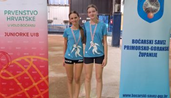 Paula Janić i Sara Šokić juniorske prvakinje Hrvatske u štafeti