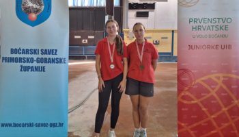 Paula Janić i Sara Šokić juniorske prvakinje Hrvatske u štafeti