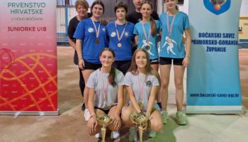 Paula Janić i Sara Šokić juniorske prvakinje Hrvatske u štafeti