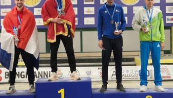 Srebro i 2 bronce na EP za seniore