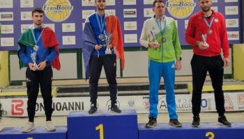 Srebro i 2 bronce na EP za seniore