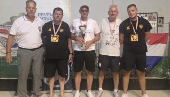 Petar Barić raffa seniorski prvak Hrvatske u disciplini pojedinačno