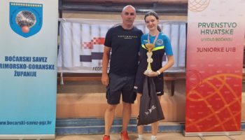 Tino Majcan i Magdalena Fućak juniorski prvaci Hrvatske u krugu