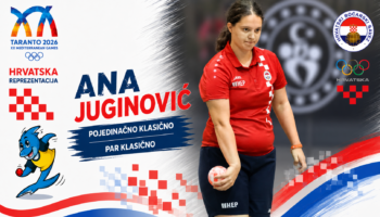 Nives Jelovica stjegonoša na otvaranju MI Taranto 2026