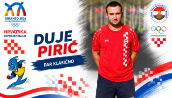 Nives Jelovica stjegonoša na otvaranju MI Taranto 2026