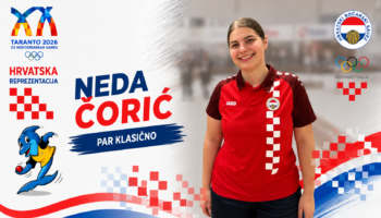 Nives Jelovica stjegonoša na otvaranju MI Taranto 2026