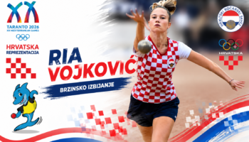 Nives Jelovica stjegonoša na otvaranju MI Taranto 2026